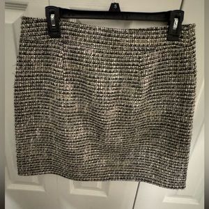 Loft - Shimmer tweed shift skirt -